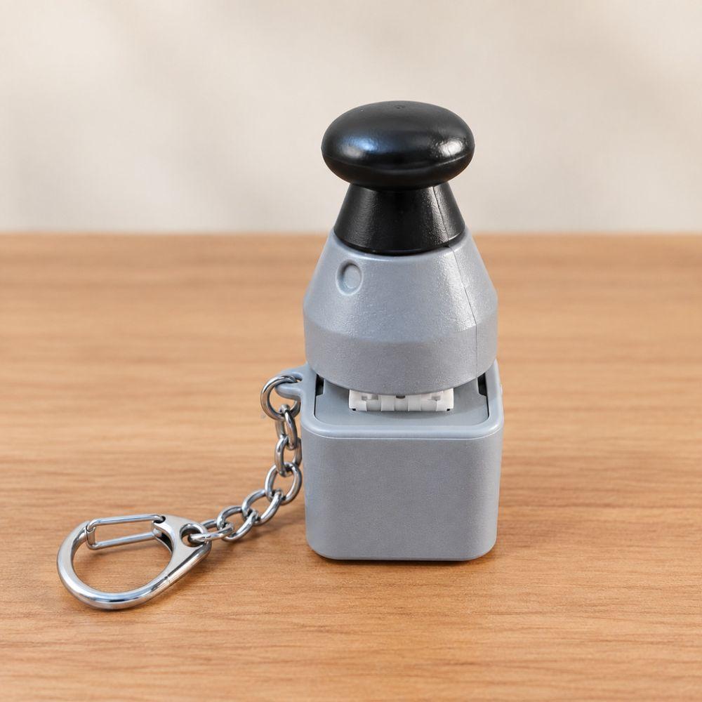 Light Up Pressure Cooker Voice Keychain Keyboard Clicker Button Sound Pendant Kids Toy