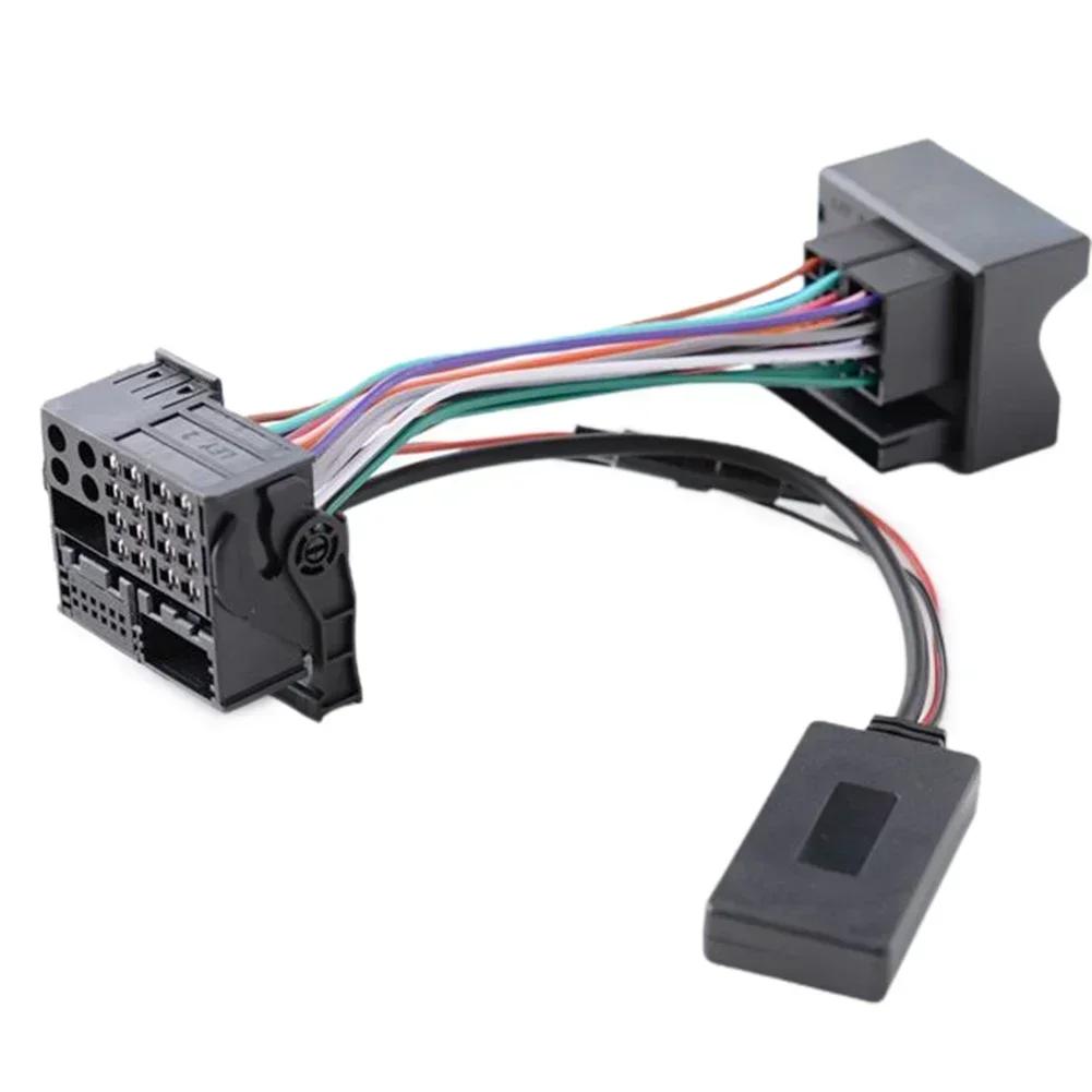 Modul adaptor auto compatibil BT pentru BMW E39 E46 Seria 3 Unitate adaptor cablu auxiliar radio stereo 27CM Cablu audio 5-12V