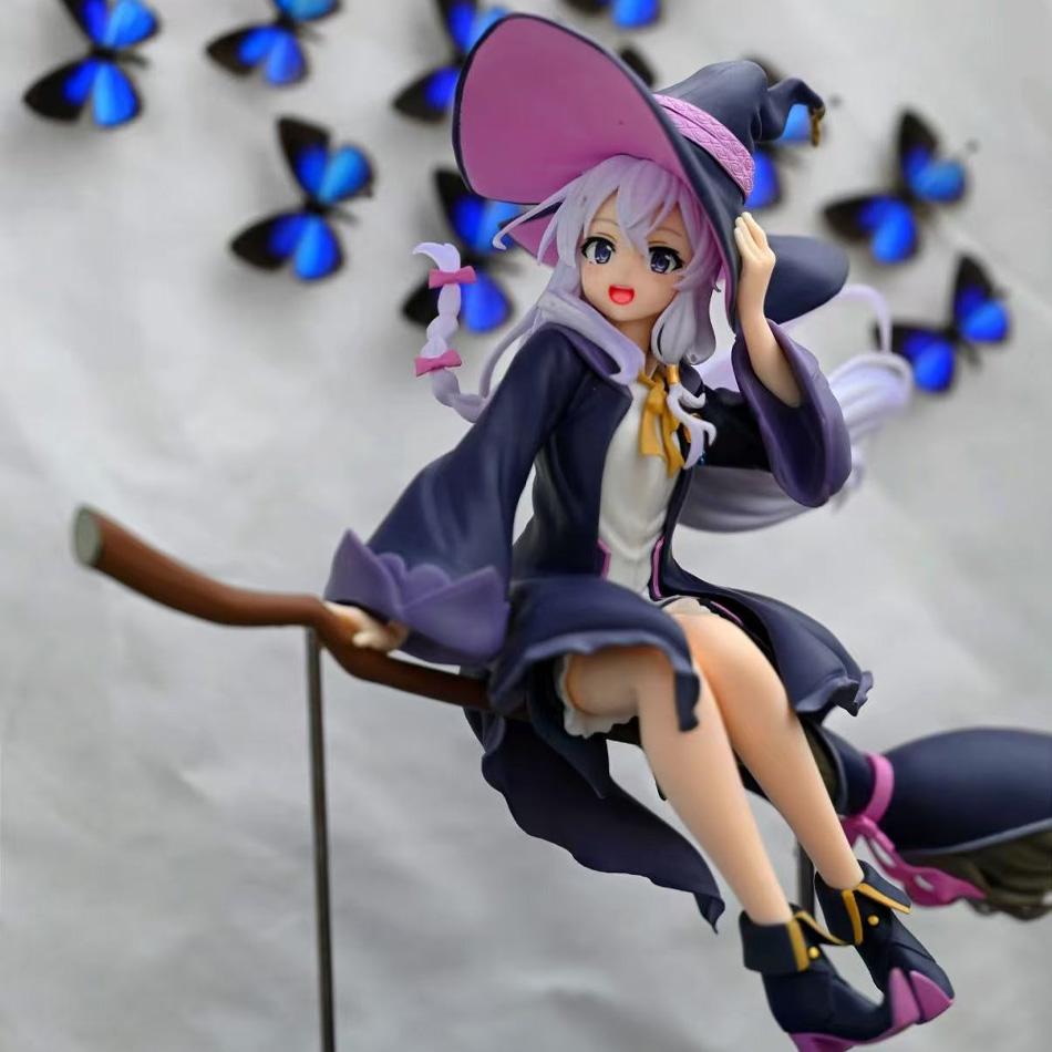 In Stock Majo No Tabitabi Elaina Anime Girl Figure Wandering Witch:The Journey of Elaina Action Figure Collectible Toys Gifts