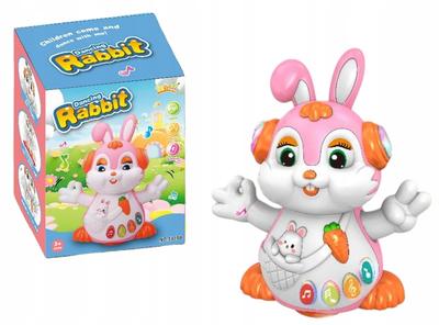 Interactive Educational Musical Rabbit Plays, Dances, Sings, Walks, Lights Up