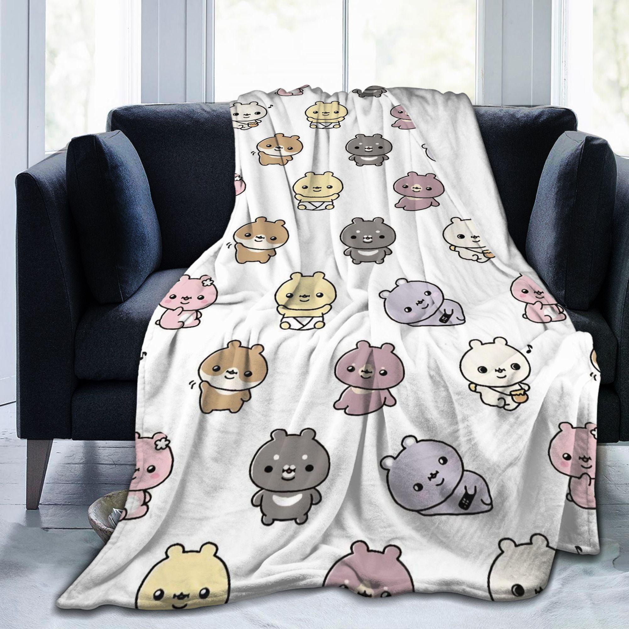 Jooheon Hyungwon Wonho Minhyuk Kihyun IM Blanket Monster Hip Hop Flannel  Warm Throw Blanket for Bedding Lounge All Season 75X95CM