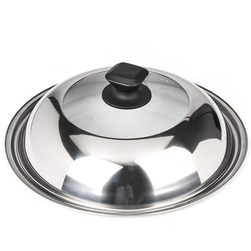 Drayen Stainless Steel Universal Pot  Wok Lids