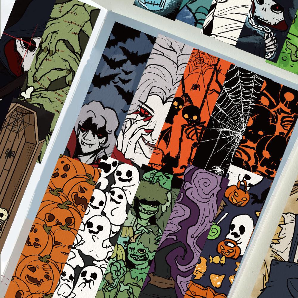Набор из 30 закладок на Хэллоуин — фото 4