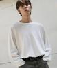 Drawfit Round Neck Knit T-Shirt [White]