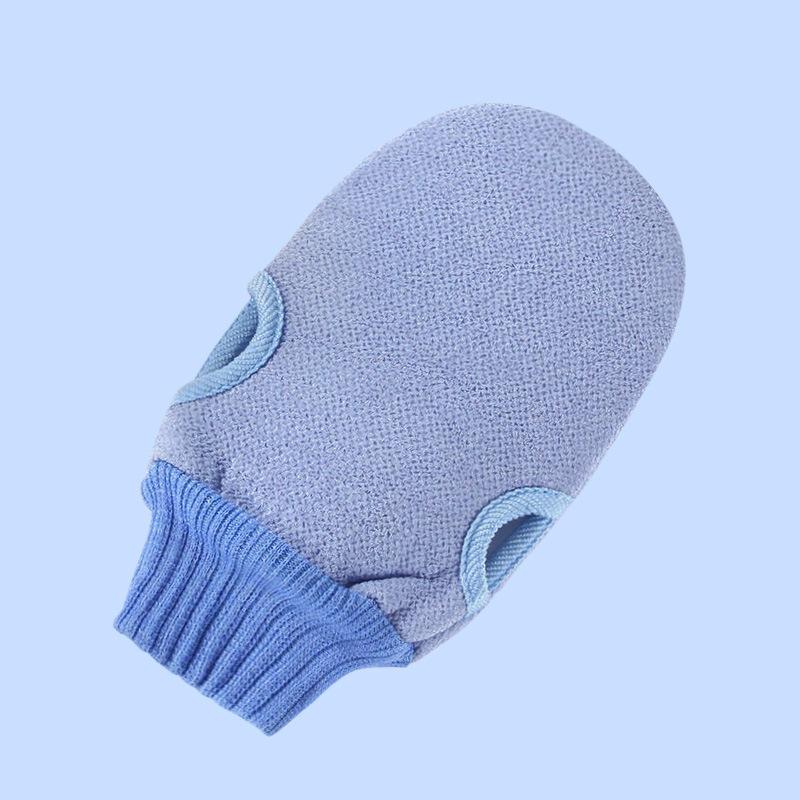 

1 шт. Отшелушивающие перчатки для ванны – Двусторонний массажный скраб! Мягкая текстура щетки для отшелушивания тела, незаменимое средство для домашнего спа-купания