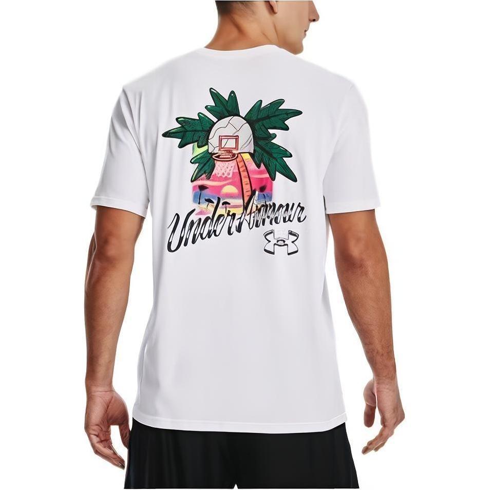 Under Armour T Shirt Men's White Unisex 1370522-100
