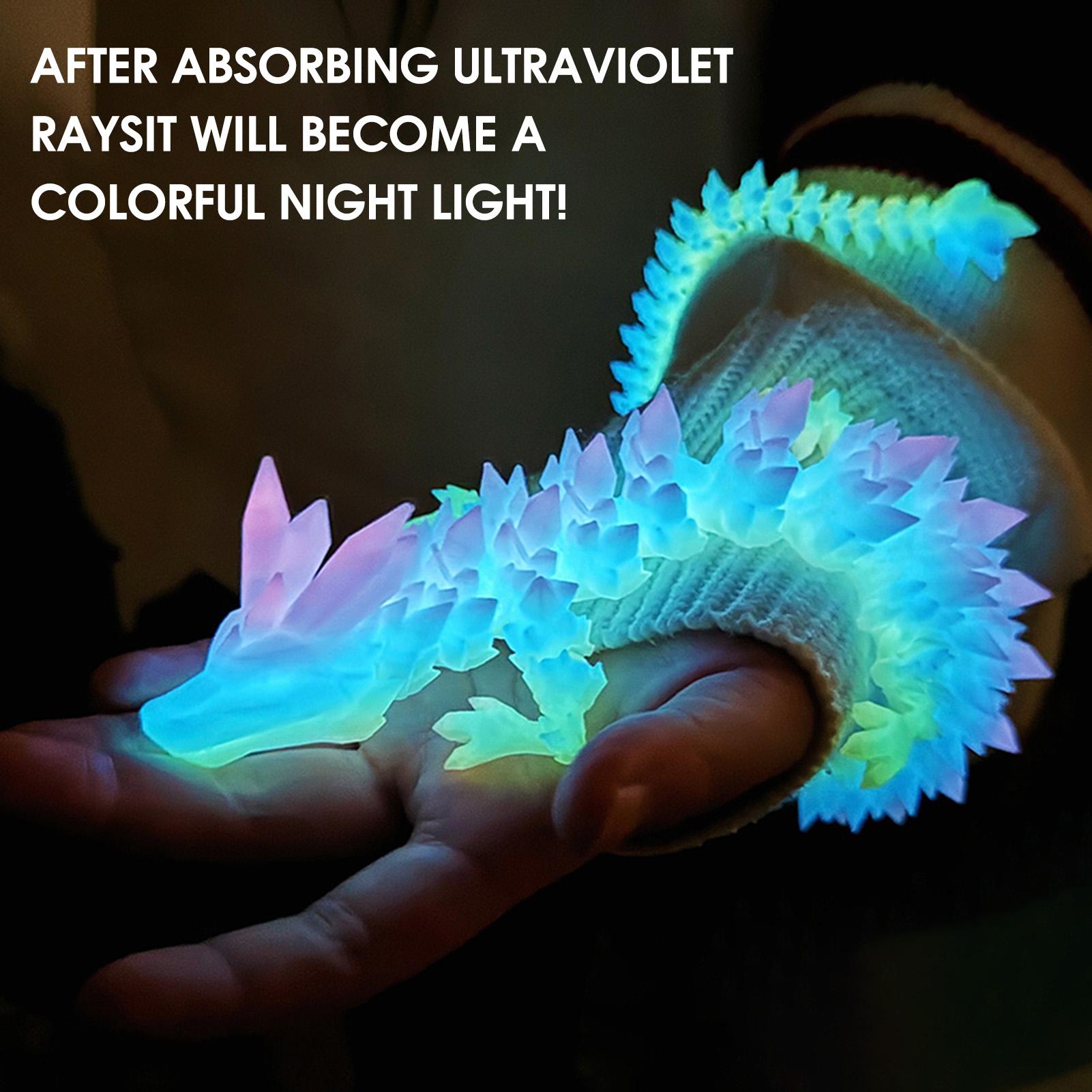 

3D Printing Dragon Figures Toy Delicate and Compact Decorative Model Toy for Living Room Desktop Decoration 22cm