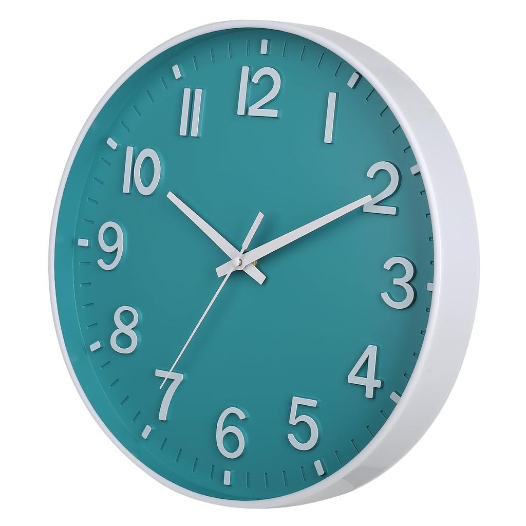 Scandinavian Silent Wall Clock Beige