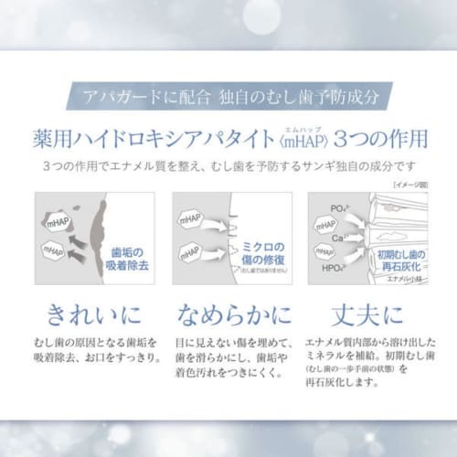 Apagard Premio (100g X 2-pack) Whitening Toothpaste with 2 Dental Flossers