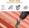 3 Stück Schlagschrauber Stecknuss Verlängerungsadapter Verlängerter Konverter Bohrmaschine Sechskant auf Hochgeschwindigkeitsmutter Außenvierkant Schraubenschlüssel 1/4 3/8 1/2