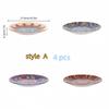 Bohemia Ceramic Large Plate Set Household Steak Plate Western Plate Creative Breakfast Plate Dish Plate Restaurant Flat Plate