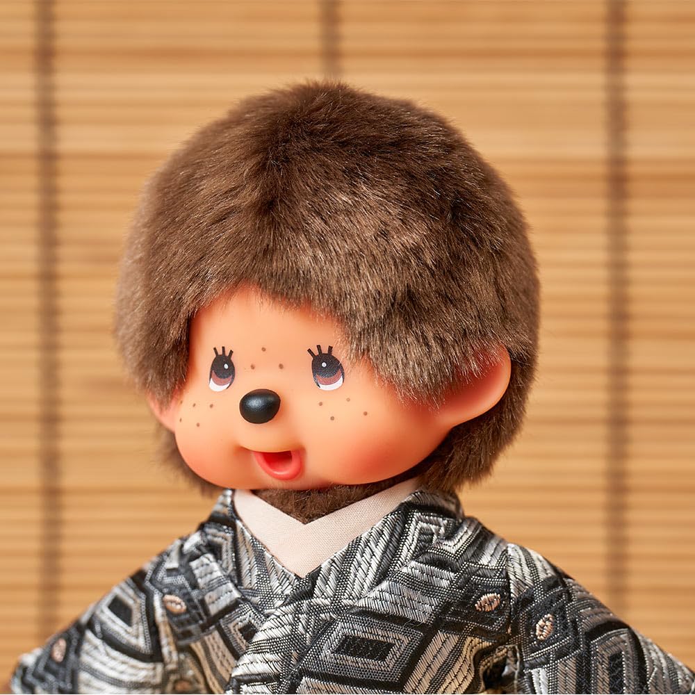 Oficiální Kyugetsu Originální Monchhichi Kimono Chlapec IPM-12-Z