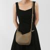 Simple Dumpling Bag New Daily Shoulder Bag Underarm Bag Fashion One Shoulder Crossbody Bag Large Capacity Soft Leather Women's Bag