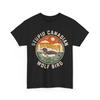 Vintage Stupid Canadian Wolf Bird Cute Loon Sarcastic Animal T-Shirt
