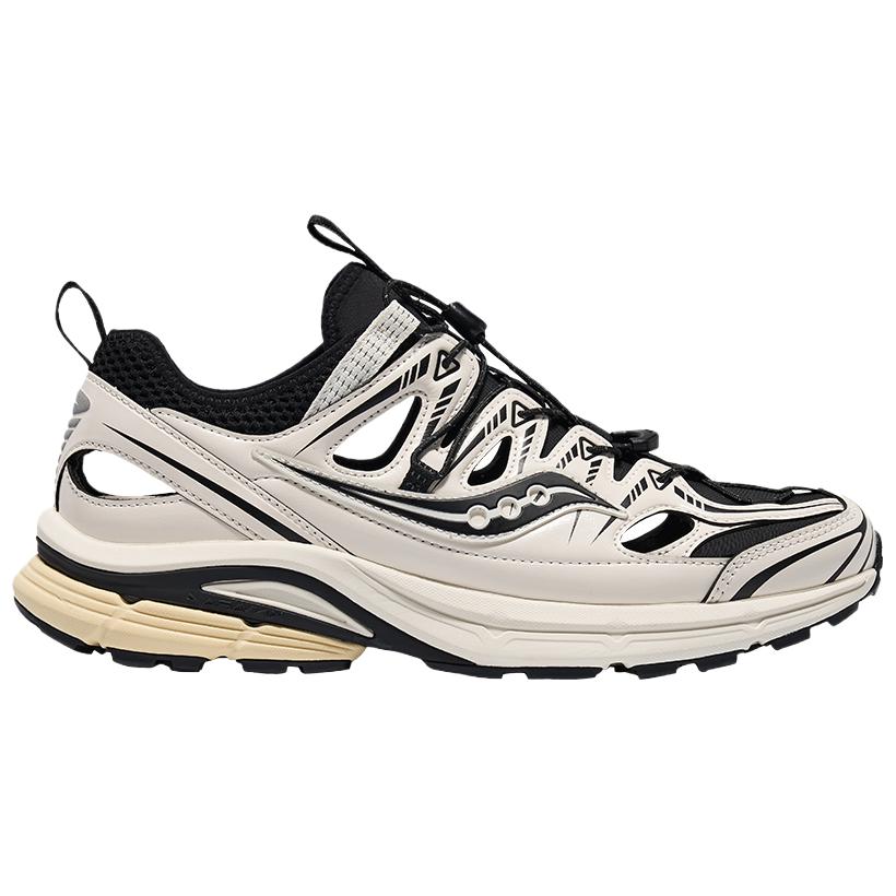 Saucony Kinvara 4 ISO Classic Retro Slip Resistant Durable Low Top Lifestyle Shoes Unisex sneaker White Black S79081-2
