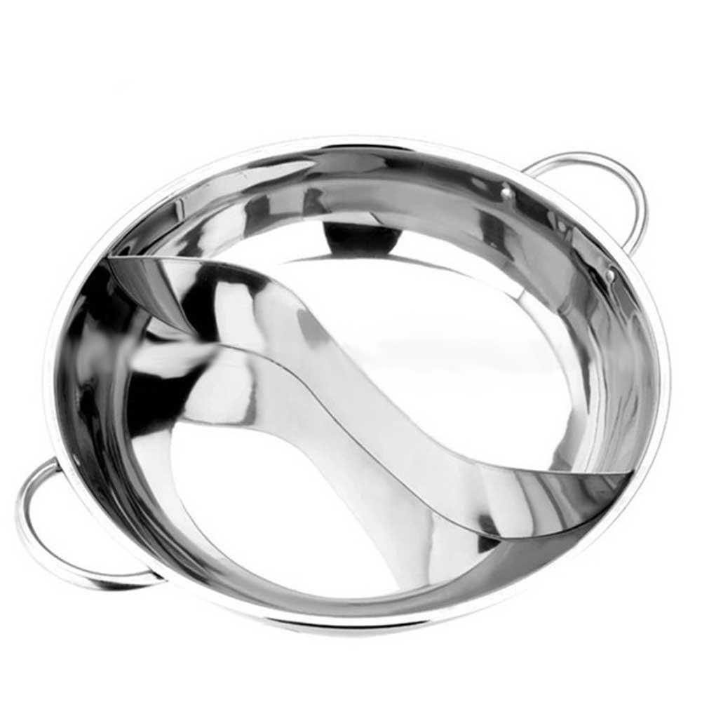 28CM Zesílený nerezový horký hrnec pro domácí restaurace