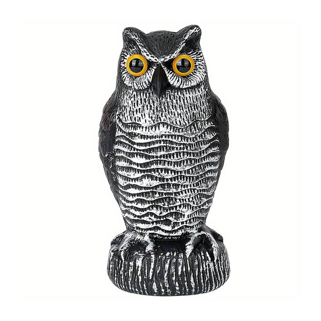 Lifelike Owl Scarecrow For Garden And Balcony Drive Away Birds And Mice Owl Bait Scares Away Birds