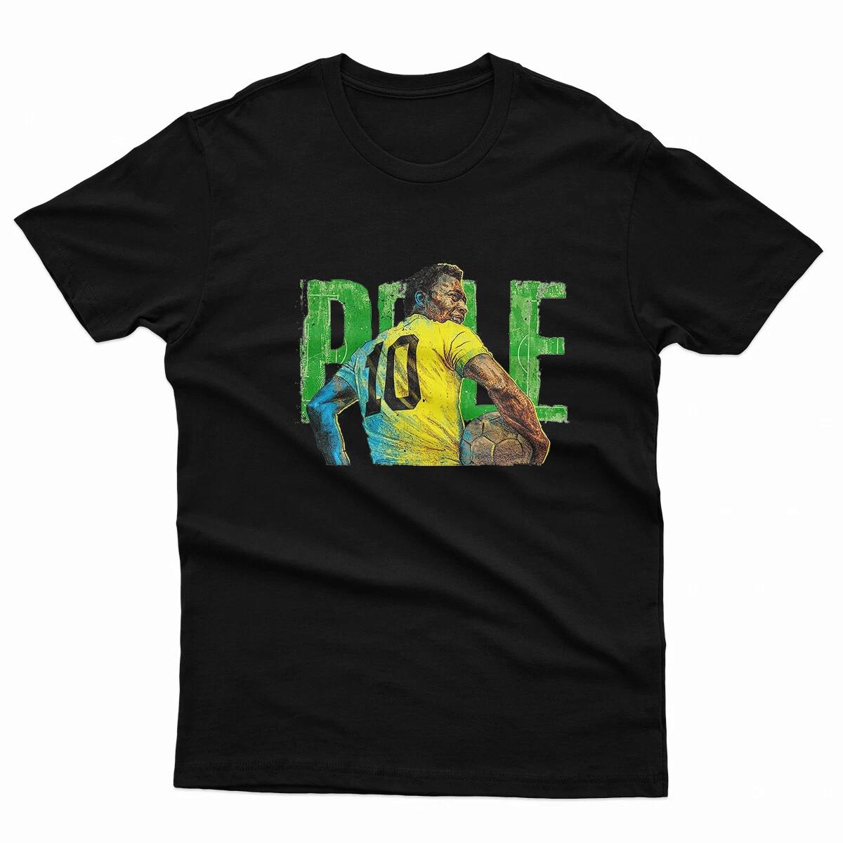 Pele Legend Soccer T Shirt Pele Brazil Shirt Gift for Pele Lovers Unisex Top M