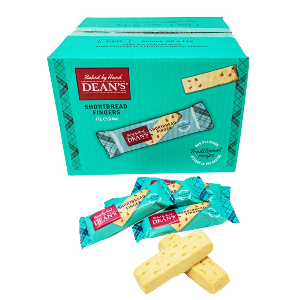 

Finger for Commercial CAFF Dean s Shortbread, Bulk, 1000g, Use, Cafe,