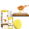 60ml Holzpflege Bienenwachsspray Heim Möbelpflege Natürliches Bienenwachs Feuchtigkeitsabweisendes Bienenwachs