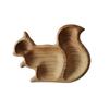 Wooden Craft Snack Tray Special Tableware Creative Kitchen Animal Fruit Shape Nut Plate Cute Candy Snack Box Home Decoration