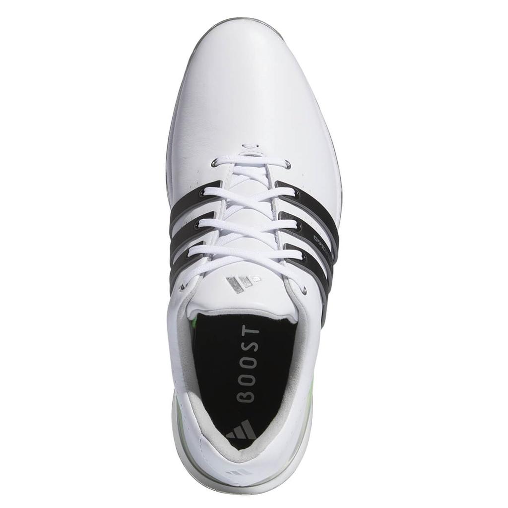 Golf Shoes Tour 360 24 Footwear Spark cm 2E [Adidas Golf] Men's White/Core Black/Green 28.0