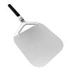 Stainless Steel Rectangular Pizza Shovel with Foldable Handle Pizza Turning Shovel Non-Stick Multi-function for Baking