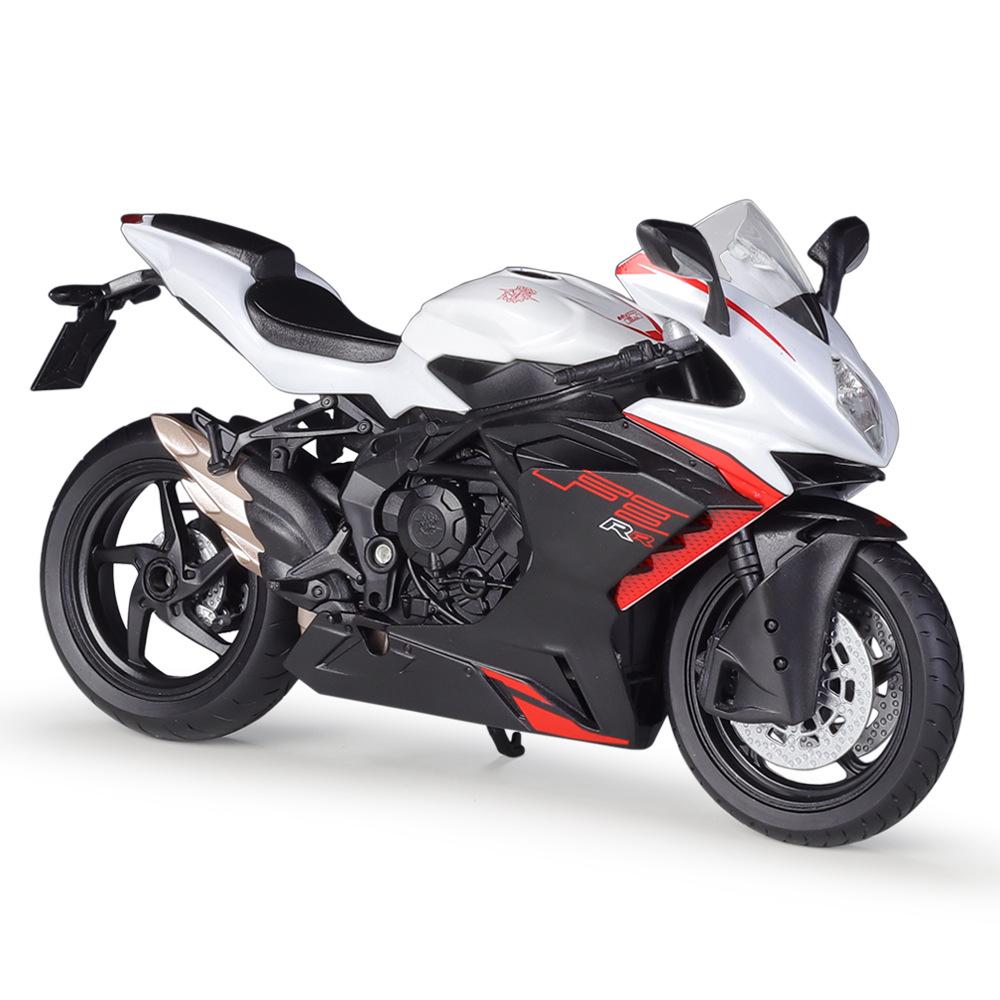 

Welly 1/12 MV Agusta F3 RR Сплав Модель Гоночного Мотоцикла Литой Металл Модель Уличного Мотоцикла Симуляция Коллекция Детская Игрушка Подарок белый