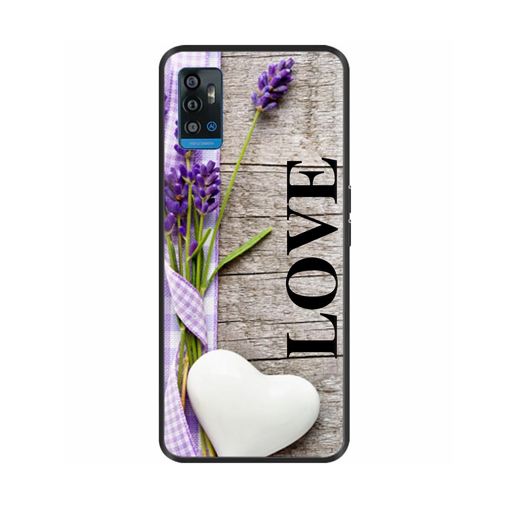 For ZTE Blade A71 Case Soft Black Silicone Bumper Phone Cover for ZTE Blade A71 A7030 Case BladeA71 2021 a 71 Coque Fundas Shell