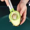 Efficient 2 in 1 Avocado Cutter Household Fruit Cutting Artifact Portable Avocado Slicer  Camping