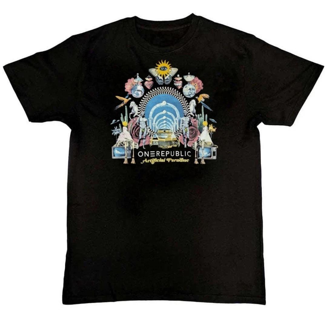 Vtg One Republic Artificial Paradise Tour 2019 Unisex T-Shirt S M L XL 2 3 4 XL S