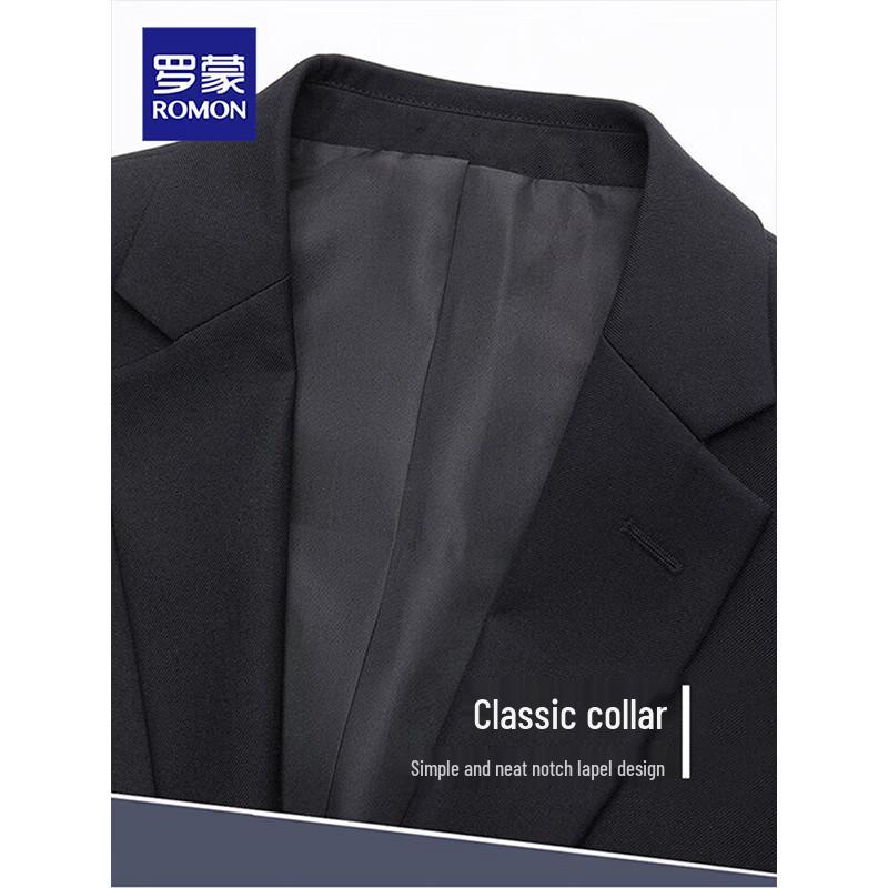 ROMON Men's Slim Fit Suit Set