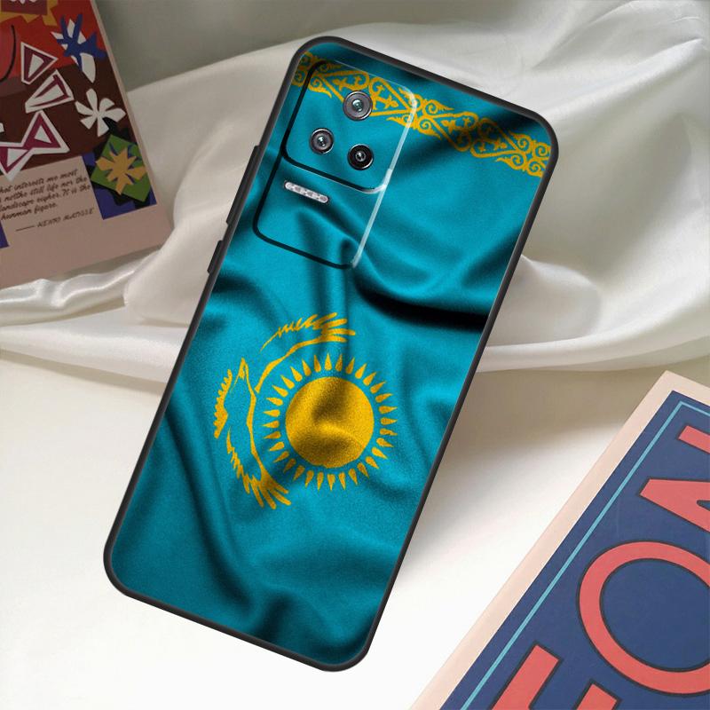 Kazakhstan flag Case For Xiaomi 15T 14T 13T Pro 14 15 17 Ultra POCO X7 Pro X3 X5 X6 F5 F6 F7 F8 Ultra Coque