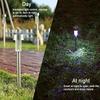 4 Pieces Garden Outdoor Stainless Steel LED Lawn Solar Landscape Path Lights Lamp