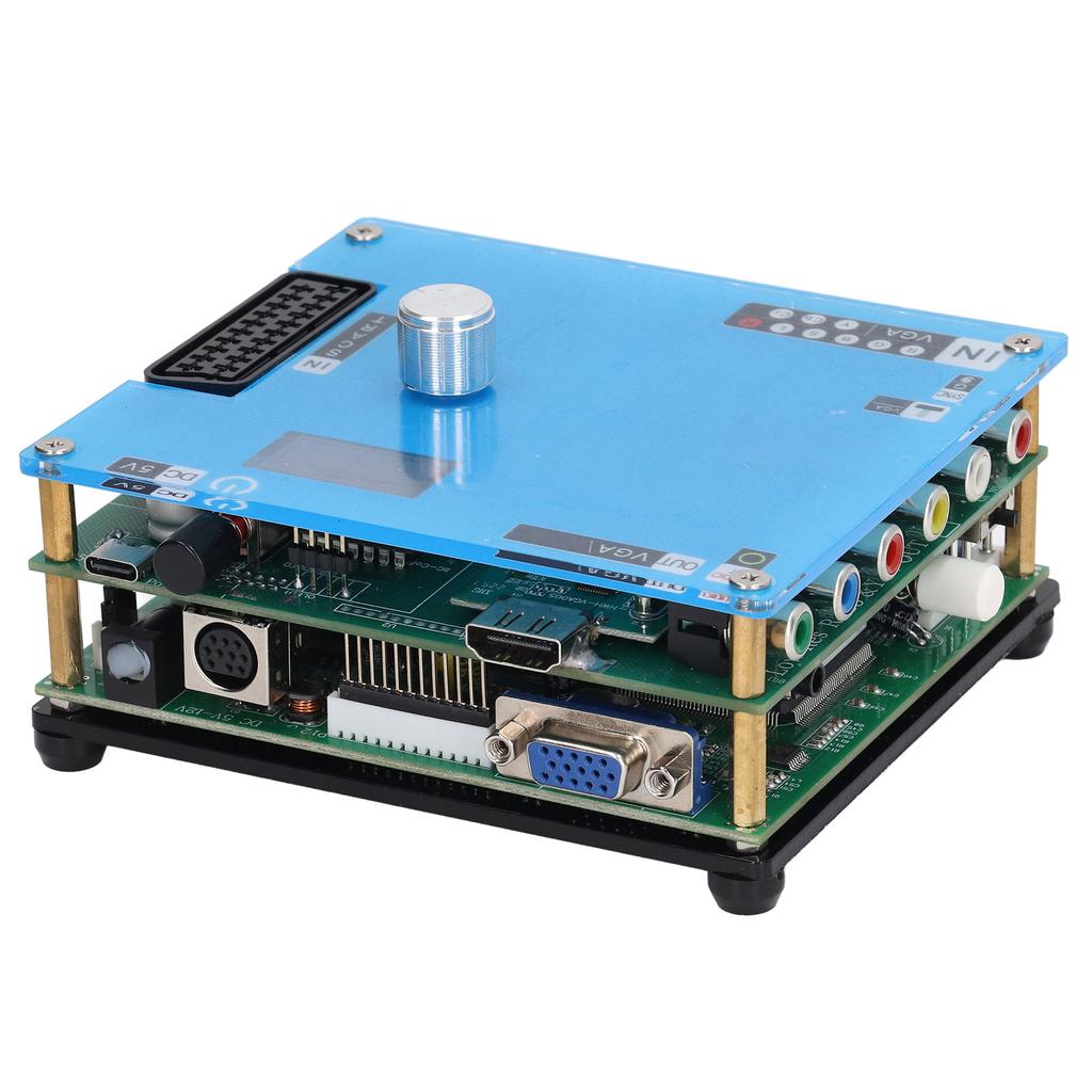 LCD GBSC Converter VGA RCA High Definition Multimedia Interface 3 Output GBS Control Video Game Conv