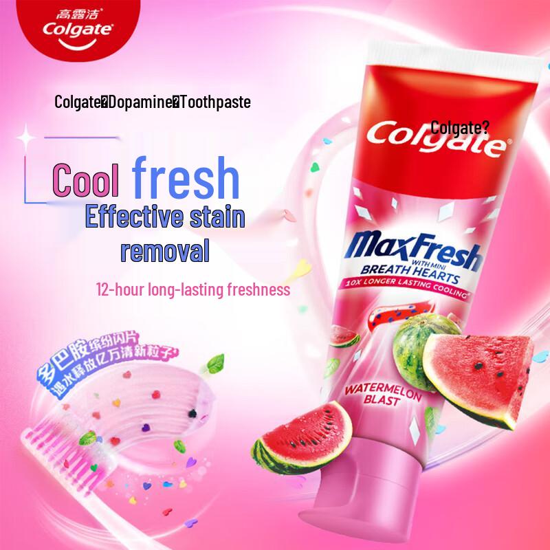 Colgate Dopamine Ice Shaken Watermelon Toothpaste