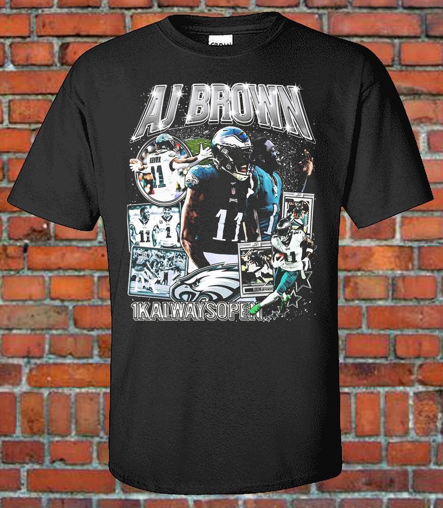 AJ Brown 90s Style Bootleg Graphic Tee Unisex T-Shirt XXXXL