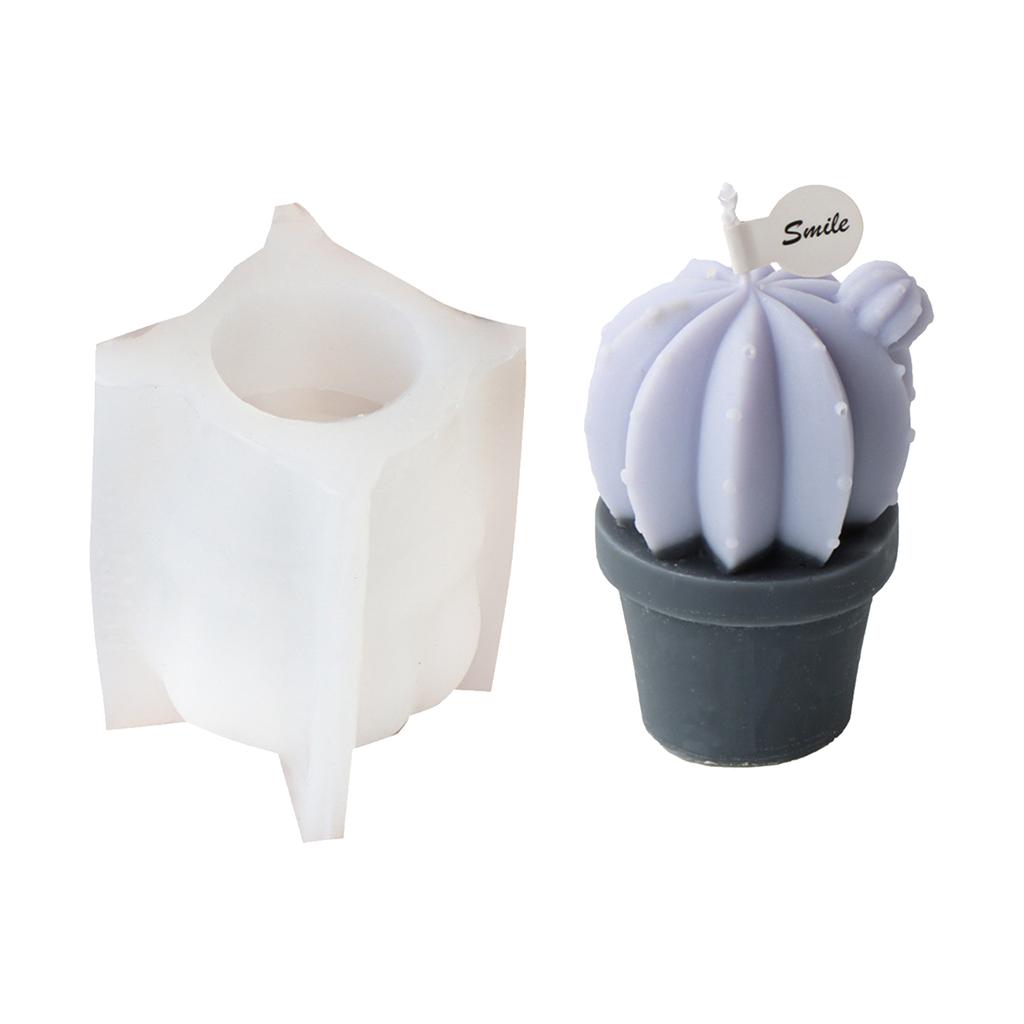 Succulent Scented Candle Mold Aromatherapy Soap Mould Gypsum Resin Mould Plaster Ornament for Birthdays and Festivals