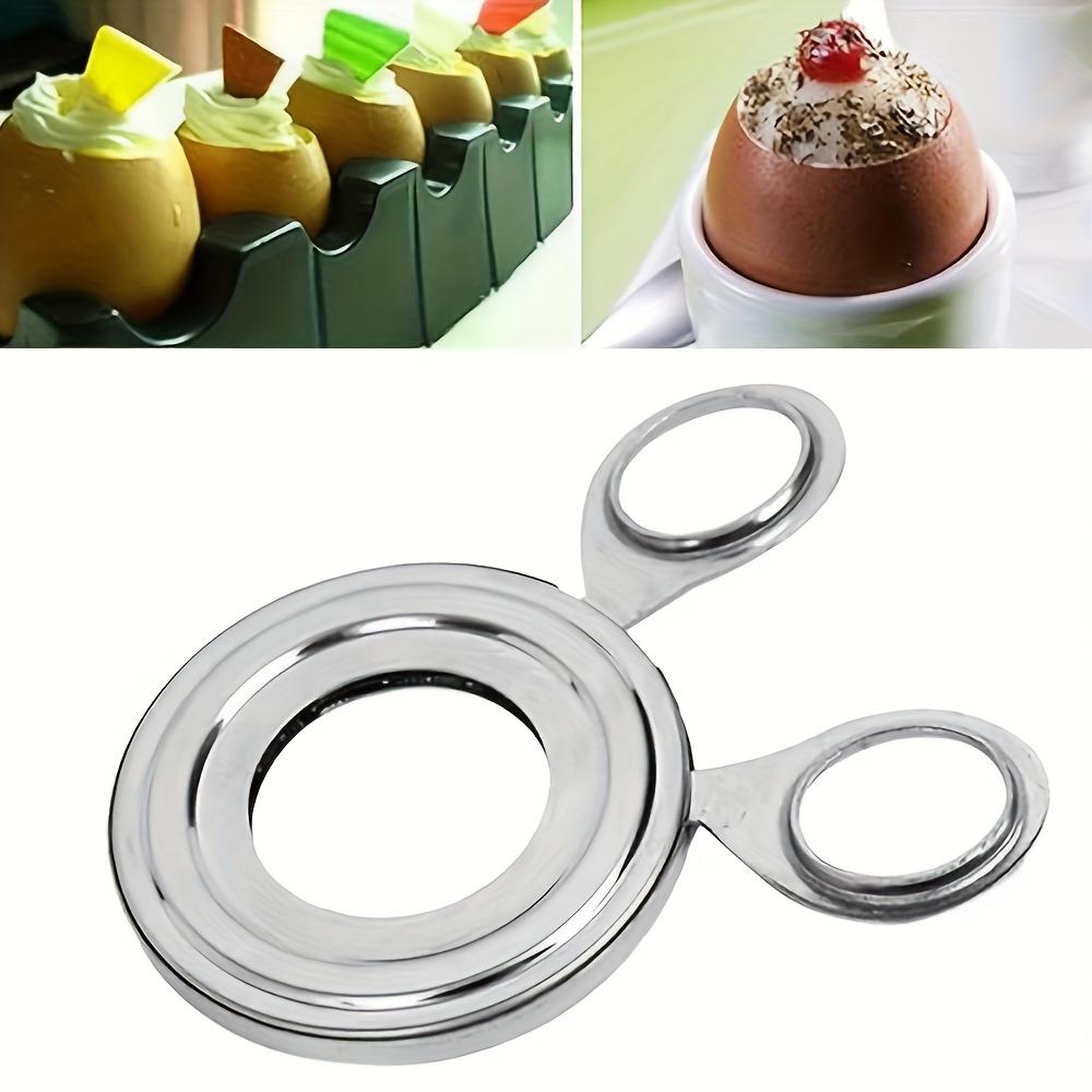 1pc Portable Stainless Steel Egg Lover'S Portable Egg Lover'S Tool - Easy to Break Perfect Eggs | for Soft Boiled Eggs,Breakfast