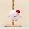 Tofu Stinky Plush Pendant Cartoon Toys Doll Keychain Bag Decoration Gift Doll