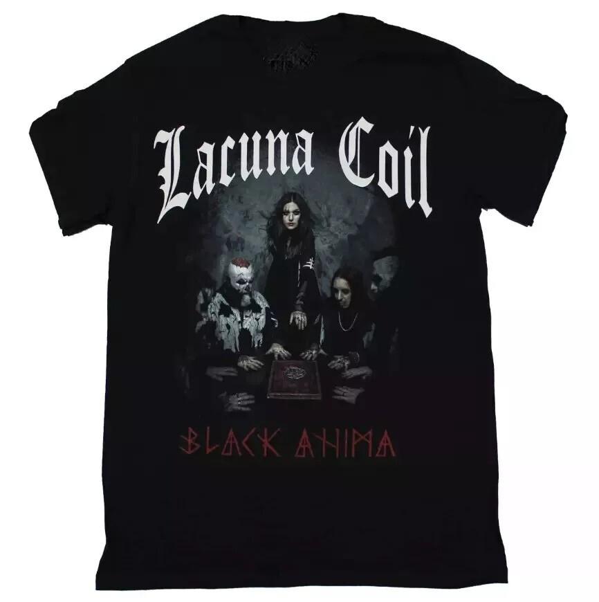 Lacuna Coil Band Tour Heavy Black Unisex T-Shirt N10122 S