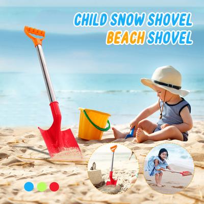 4pcs Sand Shovels Beach Toys Sand Dredging Plastic Spade Playing Beach Toys For Children Kids