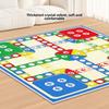 Extra Large Size Soft Non-slip Carpet Material, Essential for Parent-child Family Gatherings,  Focus Training  Flying Chess