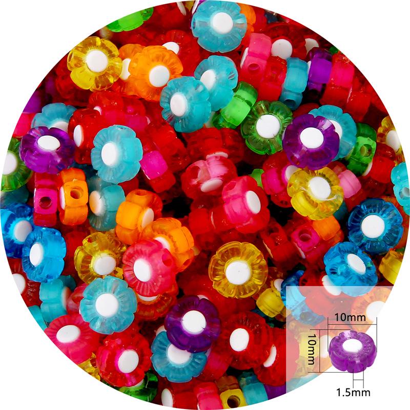 Akrylové hvězdičky, srdíčka, motýlci a květinky pro DIY náramky