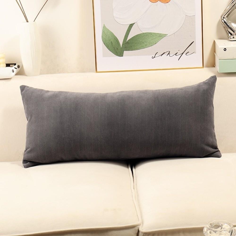 35*90cm Long Pillow Cover Soft Fabric Pillowcase Covers Nordic Lumbar Pillow Cover Home