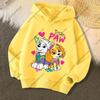 2026 Autumn Winter PAW Patrol On Patrol Casual Print Hoodie for Kids Toddler Boys Girls Casual Pullover Sweatshirt Soft Cozy Top