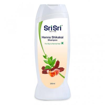 Shampoo for Hair Shikakai and Henna (200 Ml), Henna Shikakai Shampoo