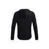 Under Armour Waffle Hoodie Long Sleeve Pullover Men Tops Black 1302362-001