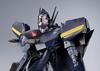 Tamashii Nations DX Chogokin Macross 7 VF-17S Nightmare Stealth Valkyrie Gumlin Kizaki Machine 250mm ABS Metal PVC Movable Figure