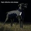 Winter Pet Clothes With Reflective Design, Thick Dog Clothing For Warmth, Dog Cotton Coat